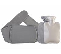 Infactory Bouillotte 1L avec housse et ceinture en polaire