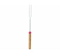 infactory Broche à barbecue télescopique 30 - 90cm de long Broche à barbecue Fourchette à barbecue