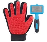 infactory Brosse et Gant de brossage pour Chiens & Chats