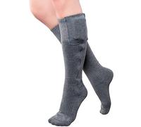 Infactory Chaussettes montantes chauffantes à piles - taille 43-46