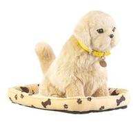 Infactory : Chien en peluche avec détecteur de mouvement et de contact G