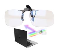 Clip sur-lunettes anti lumière bleue + UV 400 [Infactory]