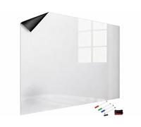 Infactory Film tableau blanc magnétique adhésif - 120 x 90 cm