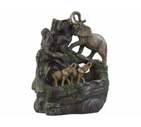 Infactory Fontaine lumineuse décorative "Éléphants"