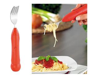 Infactory Fourchette à spaghetti automatique avec système rotatif