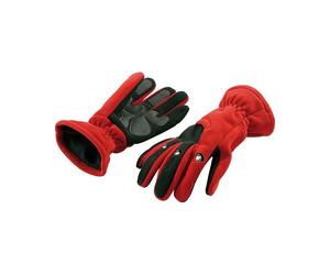 Infactory Gants polaires 3 LED taille M (rouge)