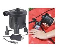 Infactory : Gonfleur électrique rechargeable USB - 200L/min noir