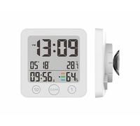 Horloge de salle de bains numérique avec thermomètre/hygromètre [Infactory]