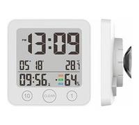 Infactory : Horloge de salle de bains numérique avec thermomètre/hygromètre G