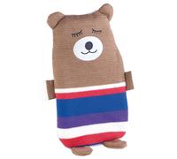 Infactory Housse animal en peluche pour bouillotte 0,5 L Nounours