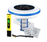 Infactory Ioniseur solaire pour piscine PO-160 avec pH-mètre