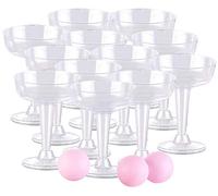 infactory Jeu à Boire à 3 balles et 12 Coupes