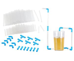 Infactory Kit de pailles réutilisables 226 pièces