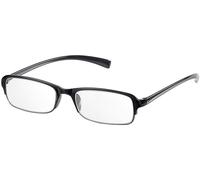 Lunettes de lecture à branches flexibles - INFACTORY - dioptrie +2,5 - Noir - Classique - Mixte