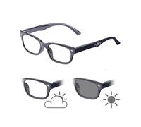 Infactory Lunettes de lecture avec verres à teinte variable et protection UV 400, +3.5 dpt
