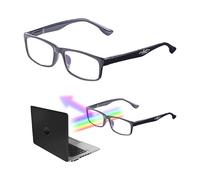 Infactory Lunettes de protection anti-lumière bleue 0 dioptrie avec protection UV400