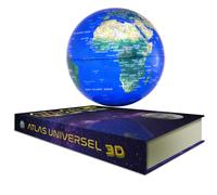 Infactory Mappemonde lumineuse à lévitation magnétique