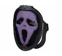 Infactory Masque avec écran 698 LED RVB et commande gestuelle
