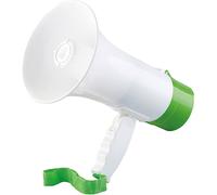 infactory Mégaphone 10 W avec batterie, enregistreur de voix et fonction sirène