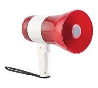 infactory Mégaphone USB 20 W avec enregistreur Vocal, sirène et Lecteur MP3 / SD