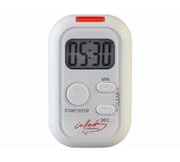 infactory Minuteur avec alarme sonore, lumineuse et vibrations