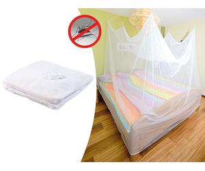 Infactory Moustiquaire de voyage pour lit double