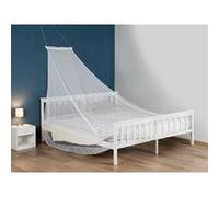 Infactory : Moustiquaire en dôme pour lit double - maille 156 blanc