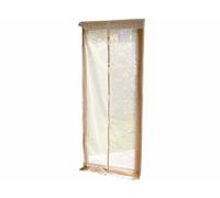 Infactory Moustiquaire pour porte avec fermeture magnétique - beige