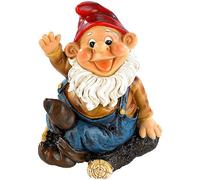 infactory Nain de Jardin siffleur Peppi 13,5 CM