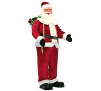 infactory Père Noël géant avec Fonction karaoké -150 cm