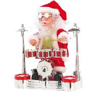Infactory Père Noël Rock’N’Roll avec effets lumineux à LED