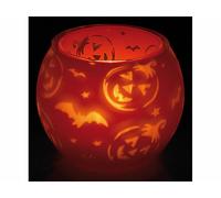 Infactory Photophore double paroi ''Halloween''