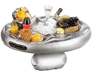 infactory Plateau repas gonflable 2 en 1