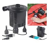 Infactory Pompe à air électrique sans fil avec fonction batterie de secours 250 L/min