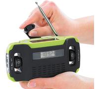 infactory Radio Portable Rechargeable, Solaire et Dynamo SOL-1510