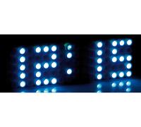 Infactory : Réveil À Led ''Blue 24'' bleu G