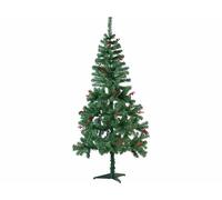 Infactory Sapin de Noël artificiel 180 cm avec baies rouges