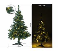 Infactory Sapin de Noël artificiel avec 100 LED
