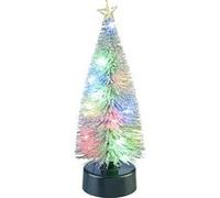 infactory Sapin de Noël à LED coloré fonctionnant sur piles - 25 cm de haut (sapin)