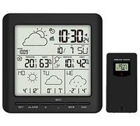 infactory Station météo connectée avec capteur extérieur FWS-500
