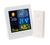 infactory Station météo & Horloge Radio-pilotée avec capteur extérieur FWS-26...