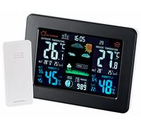 Infactory Station météo radiopilotée avec capteur extérieur et écran LED couleur