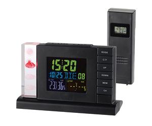 Infactory Station météo sans fil avec hologrammes 3D FWS-310