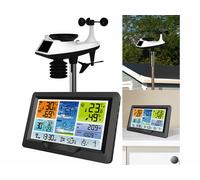 Infactory Station météo sans fil FWS-300.xl avec écran couleur et station de mesure extérieure
