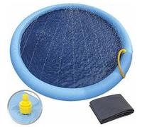 Infactory Tapis de jeu aquatique Ø 1,5 m avec jets d’eau