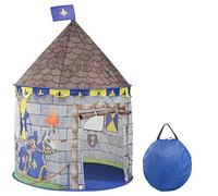 infactory Tente de Jeu Château avec Porte et fenêtres