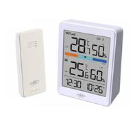 Thermomètre-hygromètre avec capteur extérieur sans fil [infactory]