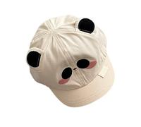 Infant Animal Shaped Baseball Hat Soft Cotton Duck Tongue Caps Adjustable Headwear for Outdoor Sun Shade Baby Hat with Sun Protections