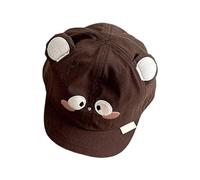 Infant Animal Shaped Baseball Hat Soft Cotton Duck Tongue Caps Adjustable Headwear for Outdoor Sun Shade Baby Hat with Sun Protections