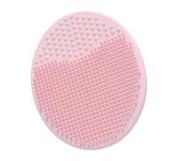 Infant Silicone Comb - Soft Massage Cleaning Piece, Gentle Scalp Wash Tool, Suction Cup Grip Design, Flexible Cradle Cap Care Accessory | Lightweight Ergonomic Shape, Bath Time Grooming Use for Girls